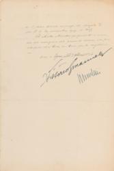 Lot #268 Benito Mussolini and Vittorio Emanuele III - Image 2