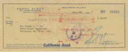 Lot #946 Errol Flynn Checks - Image 2