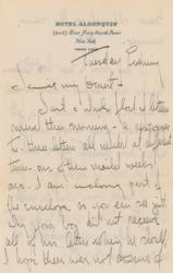 Lot #945 Victor Fleming Handwritten Letter Signed - Image 1