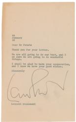 Lot #784 Leopold Stokowski Letters - Image 4