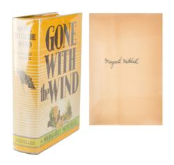 Lot #686 Margaret Mitchell: Uninscribed first printing of Gone With the Wind - Image 1