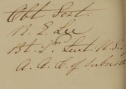 Lot #315 Robert E. Lee Handwritten Letter Signed - Image 3
