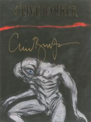 Lot #696 Clive Barker Signed Photograph and Print - Image 1