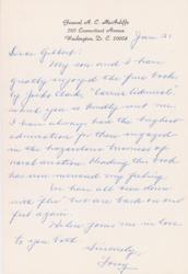 Lot #358 Anthony McAuliffe Letters - Image 3