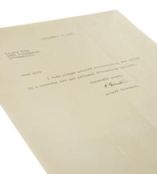 Lot #175 Albert Einstein: 