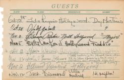 Lot #953 Judy Garland and Hollywood Stars Guest Page - Image 1