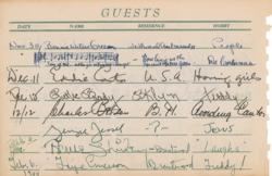Lot #953 Judy Garland and Hollywood Stars Guest Page - Image 2