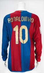 Lot #1169 Soccer: Ronaldinho Jersey - Image 2