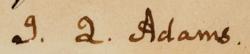 Lot #34 John Quincy Adams Signed Document - Image 2