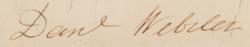 Lot #307 Daniel Webster Check - Image 3