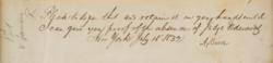 Lot #226 Aaron Burr Signed Document - Image 2