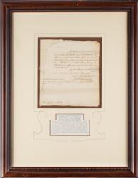 Lot #150 John Hancock: Hancock writes to a Lexington pastor, whose home he visited on the night of Paul Revere's ride - Image 3