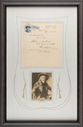 Lot #211 William F. 'Buffalo Bill' Cody Handwritten Letter Signed - Image 2
