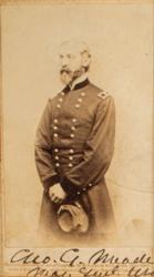 Lot #312 Civil War Generals: Remarkable display with signed portraits of the Civil War's leading generals: Grant, Lee, Meade, Sherman, and Beauregard - Image 4