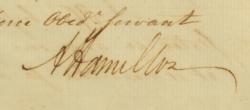 Lot #154 Alexander Hamilton: As America's first Treasury Secretary, Hamilton demands returns from the nation's Custom Houses - Image 3