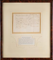 Lot #208 Daniel Boone: Settled in Kentucky, Boone works as a land surveyor in 1787 - Image 2