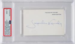 Lot #22 Jacqueline Kennedy White House Card