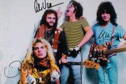 Lot #875 Van Halen Signed Photograph - Image 1