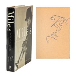 Lot #793 Miles Davis Book - Image 1