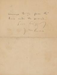 Lot #677 James M. Barrie: 