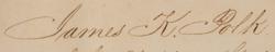 Lot #6 James K. Polk and James Buchanan: Polk and Buchanan pardon a burglar - Image 2