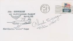 Lot #408 Chuck Yeager Anniversary Covers - Image 1