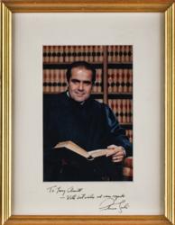 Lot #289 Antonin Scalia Signed Photograph - Image 1