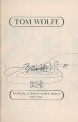Lot #725 Tom Wolfe Book - Image 1
