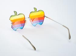 Lot #6010 Steve Wozniak's Apple Rainbow Glasses - Image 3