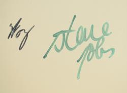 Lot #6003 Steve Jobs and Steve Wozniak Signed 'Battleship' Keyboard - Image 3