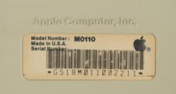 Lot #6020  Apple Macintosh 128K Computer - Image 4