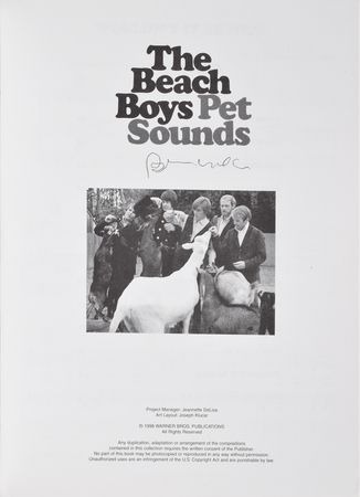 Lot #4425 Beach Boys: Brian Wilson - Image 2