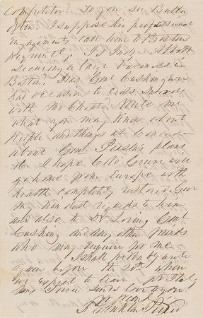 Lot #35 Franklin Pierce: 