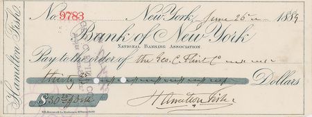 Lot #301 Hamilton Fish - Image 1