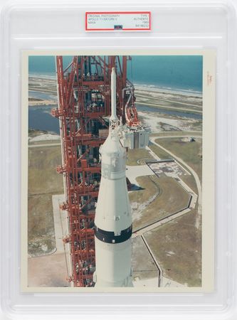 Lot #365 Apollo 11 Original 'Type 1' Photograph Photograph - Image 1