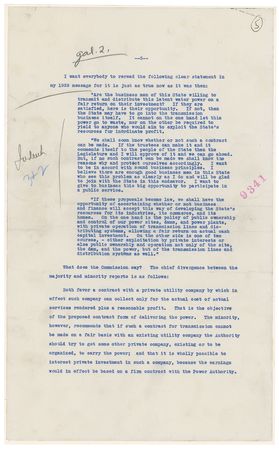 Lot #50 Franklin D. Roosevelt Signed Document - Image 5