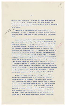 Lot #50 Franklin D. Roosevelt Signed Document - Image 7