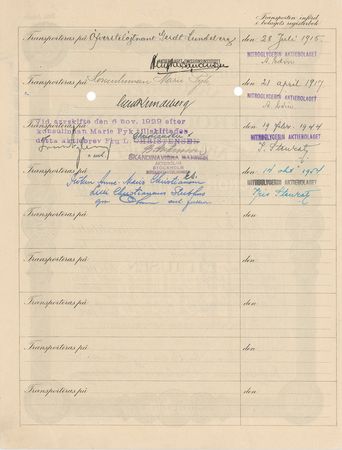 Lot #164 Nobel: Nitroglycerin Aktiebolaget Stock Certificate Document - Image 2