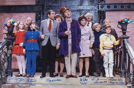 Lot #825 Willy Wonka and the Chocolate Factory Signed Photograph - Image 1
