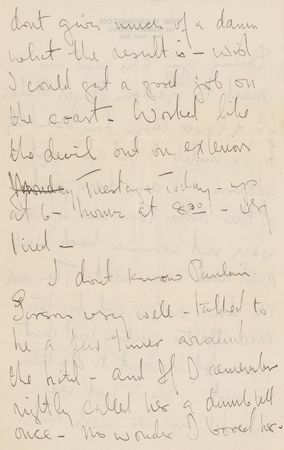 Lot #749 Victor Fleming Handwritten Letter Signed - Image 4