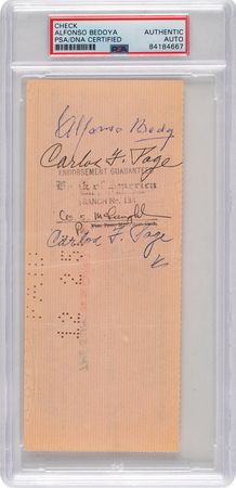 Lot #727 Alfonso Bedoya - Image 1