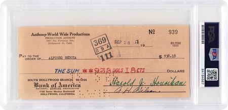 Lot #727 Alfonso Bedoya - Image 2