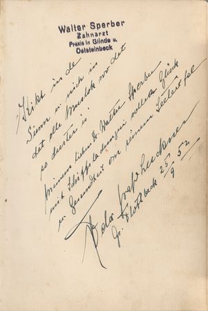 Lot #325 Felix von Luckner - Image 2