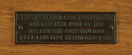 Lot #302 USS Constitution: Beautiful display box made from the hull of the USS Constitution - Image 3