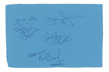 Lot #631 Black Sabbath Signature - Image 1