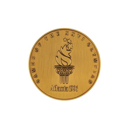 Lot #840 Atlanta 1996 Summer Olympics Participation Medal Participation Medal - Image 1