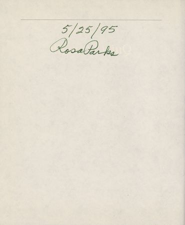Lot #271 Rosa Parks Book - Image 2