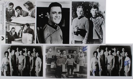Lot #806 Star Trek Signed Photographs - Image 1
