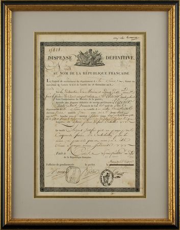 Lot #331 Joachim Murat Signed Document - Image 2