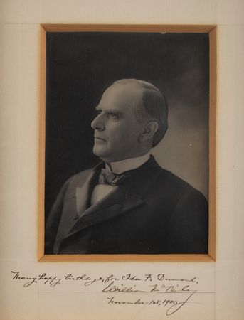Lot #106 William McKinley Signed Photograph - Image 1